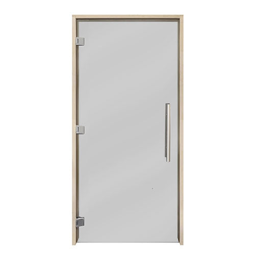 ProSaunas ADA Glass Sauna Door 36x81 with Aspen Frame