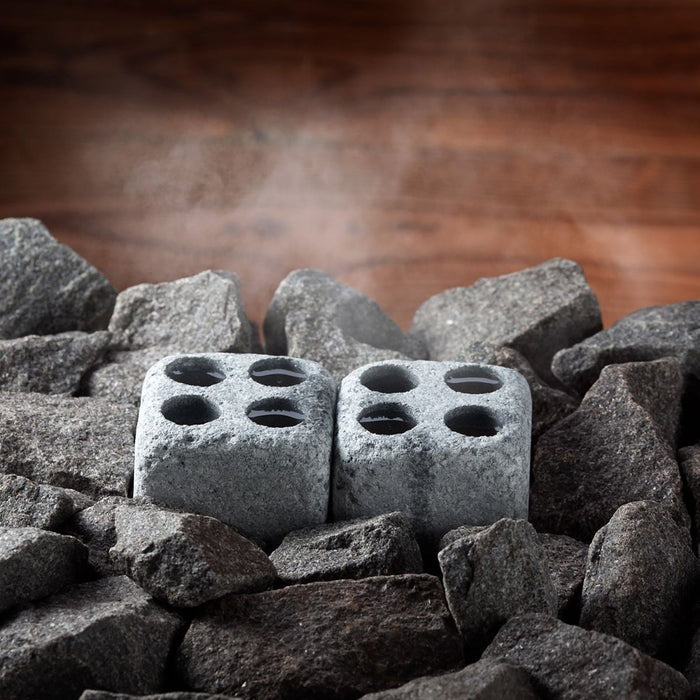 Hukka Höyrykivet Steam Stones, 2-Pack
