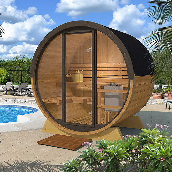 Inmedias Thermowood Pool Sauna - 2 Person 2.05m x 2.05m