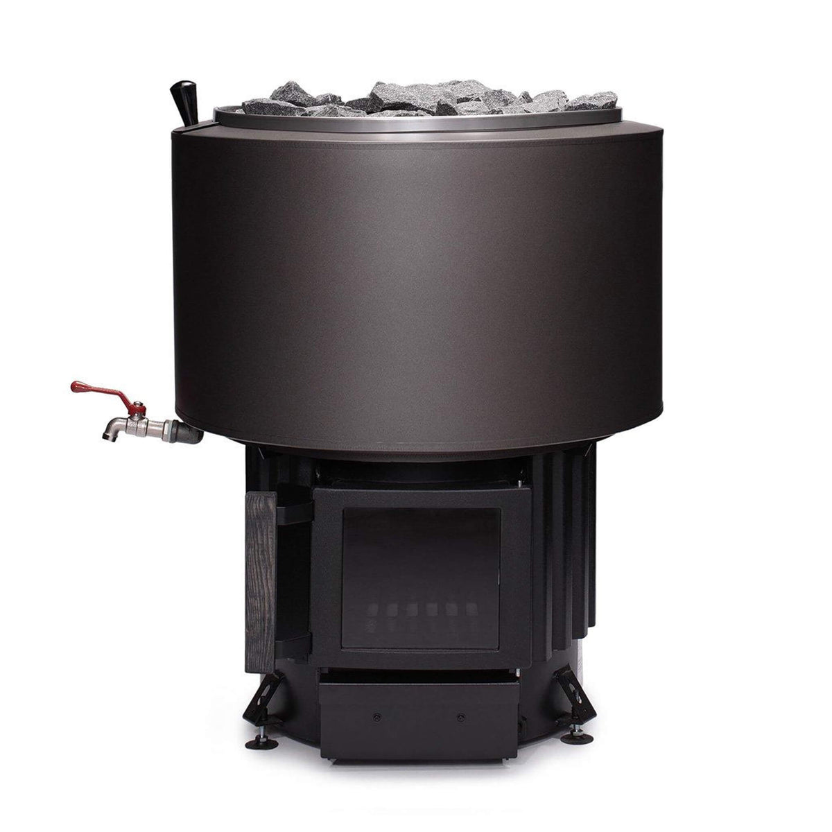 Narvi Luosto VS Wood-Burning Sauna Stove with Water Tank (16 kW)