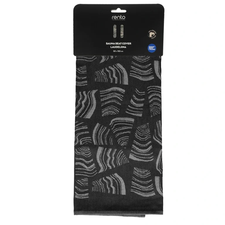 Rento Pino Black Sauna Seat Cover